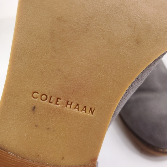 Cole Haan Gray Suede Abbott Booties - Picture 10 of 10